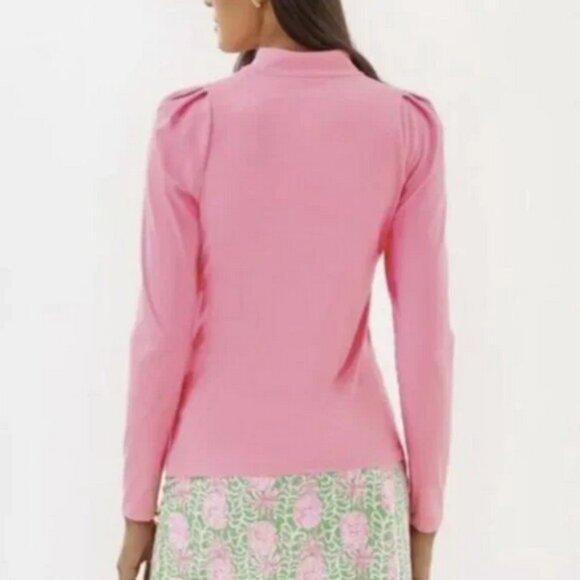 UPF 50+ Luxletic Sania Half Zip Sunguard - Rousseau Pink- Size XS *NWT* - Picture 2 of 5